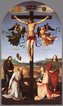 ラファエル Painting - 磔刑 チッタ ディ カステッロの祭壇画 ルネサンスの巨匠 ラファエロ